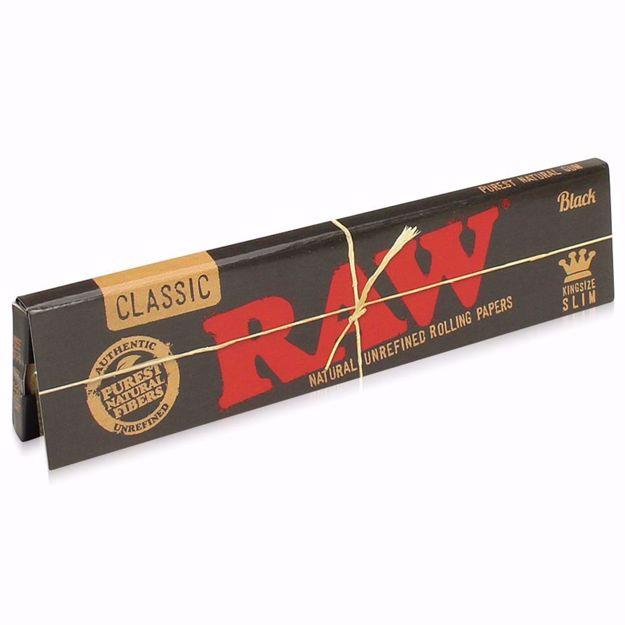 Raw Black Papers - Raw Black Natural Unrefined KS
